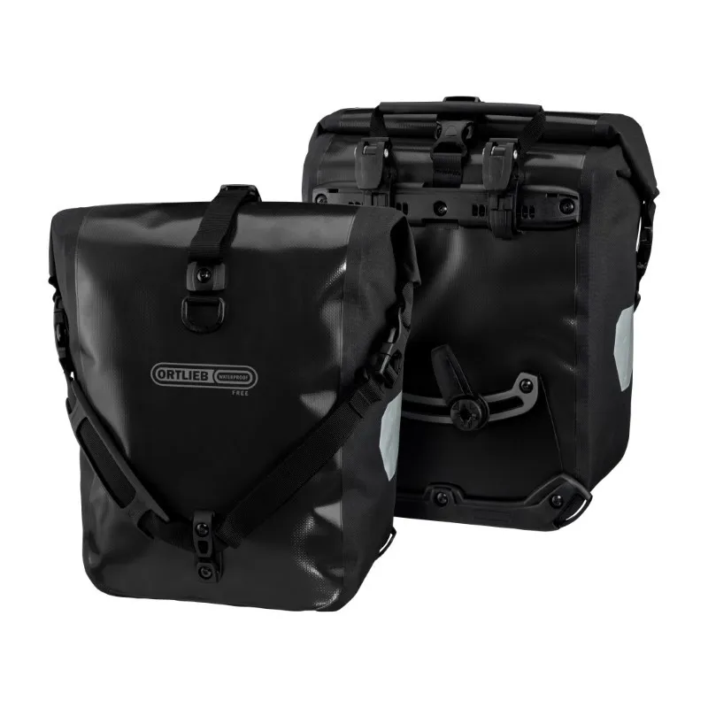 Ortlieb Sport-Roller Free Panner Bags in Black